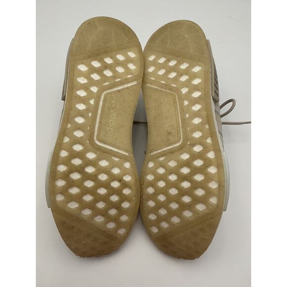 adidas Beige and Blue Sneakers - Picture 6 of 6